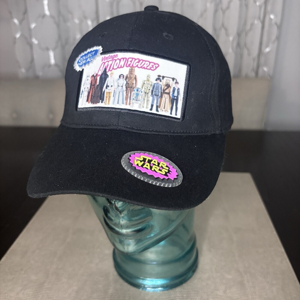 Disney Parks Star Wars Hat Retro Vintage Action Figures Adult Baseball Cap 2022